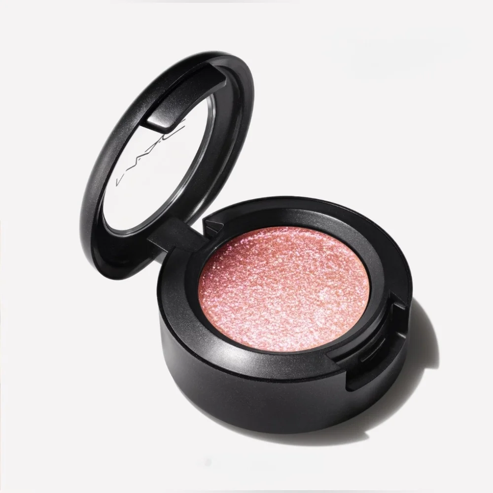 Mac Cosmetics Dazzleshadow Last Dance Peach Beige Pink Sparkles Brand New In Box
